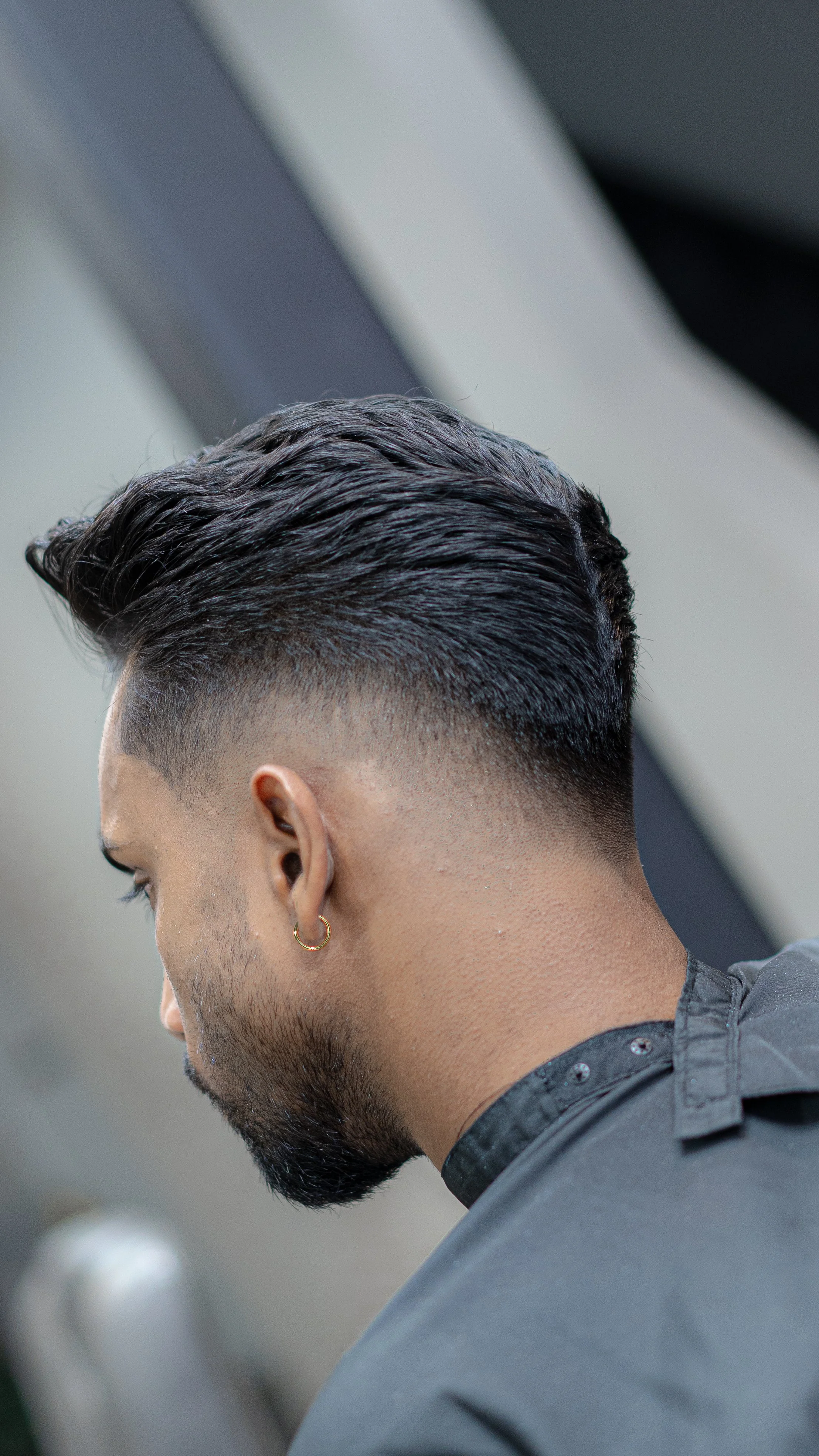 Fade and beard service at The Barber Club Bentleigh