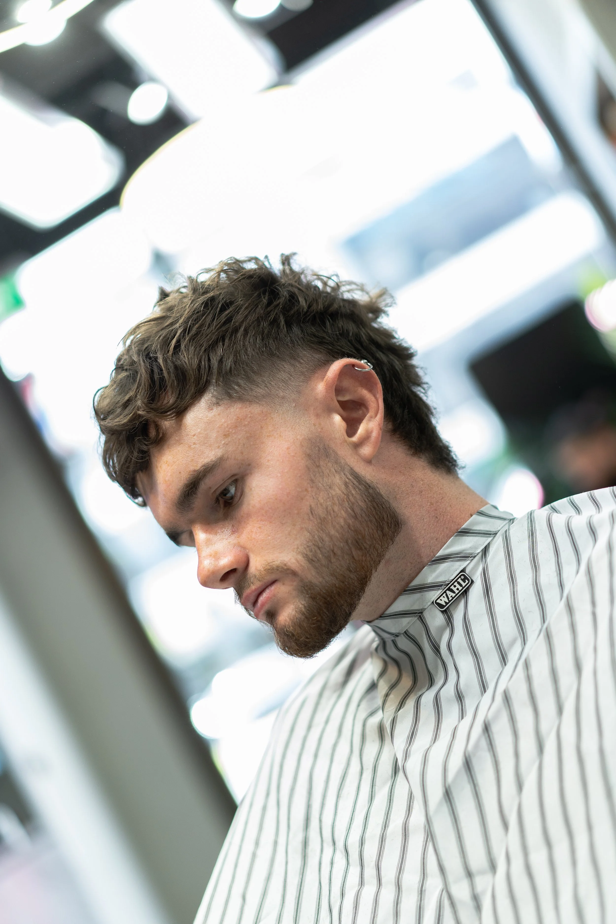 Buzz cut finish at The Barber Club Bentleigh